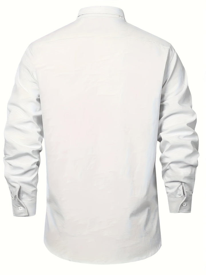 Levoire | T-Shirt En Coton Lin Uni À Manches Longues