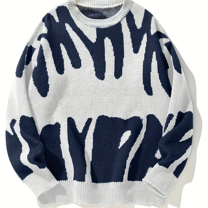 Levoire | Rento Pull-Over Avec Section De Couleur