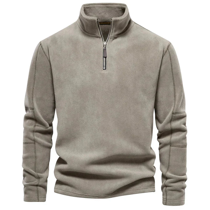 Levoire | Pull long à manches longues pour hommes Khaki