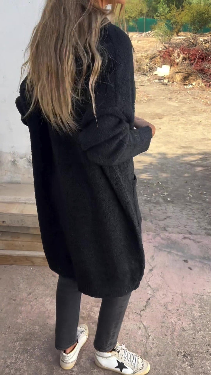 Levoire | Pull Pour Femme Décontracté En Grande Taille Tricoté Avec Poches