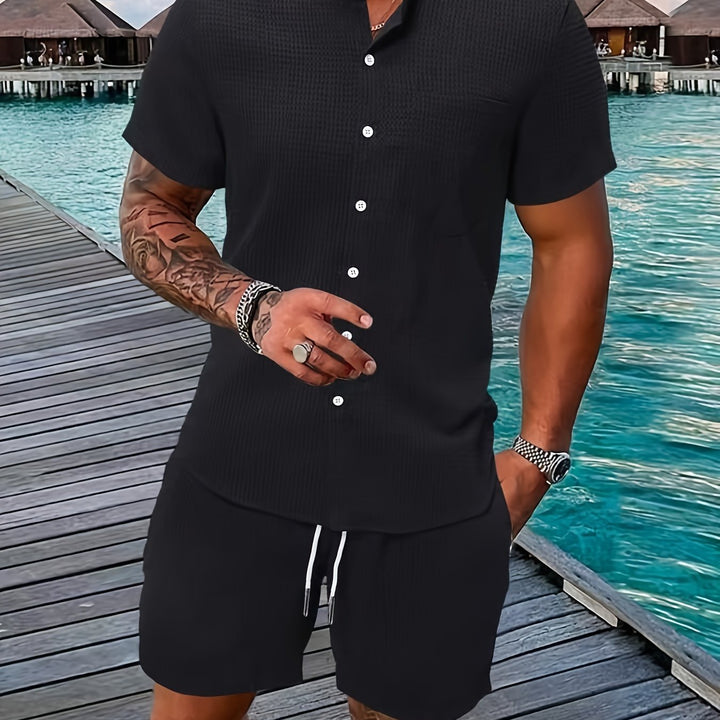 Levoire | Chemise De Golf Blanche & Shorts