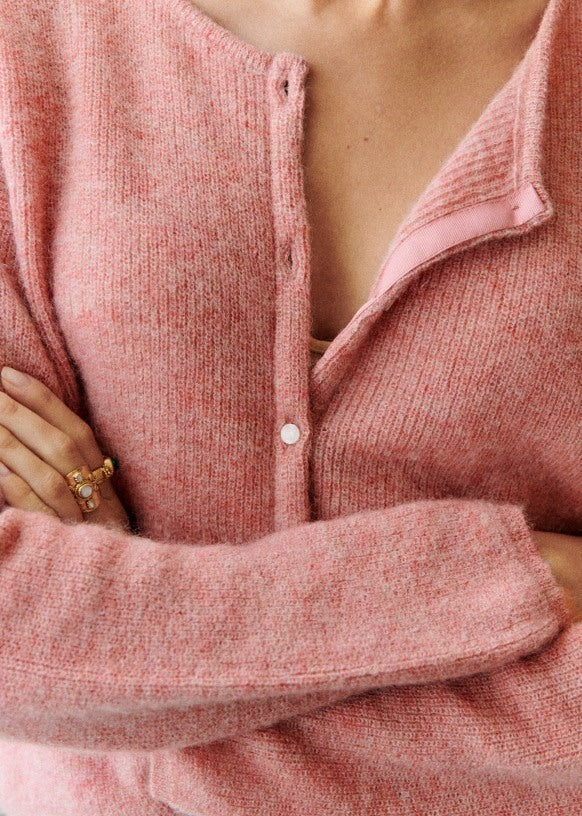 Levoire | Super Doux Gilet Chint Avec Boutons