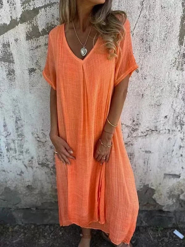 Levoire | Robe décontractée et légère Orange