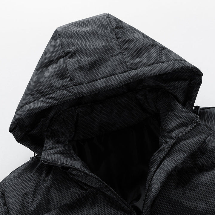 Levoire | Veste Camouflage À Manches Longues Avec Capuche Réglable Et Poches