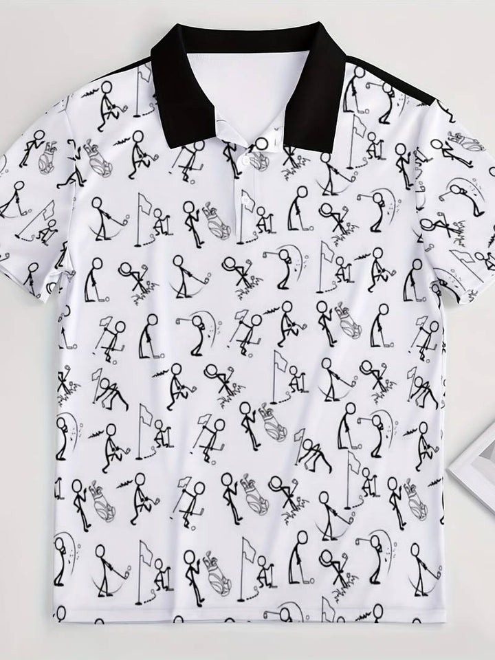 Levoire | T-Shirt Avec Impression Graphique De Bonhomme Bâton