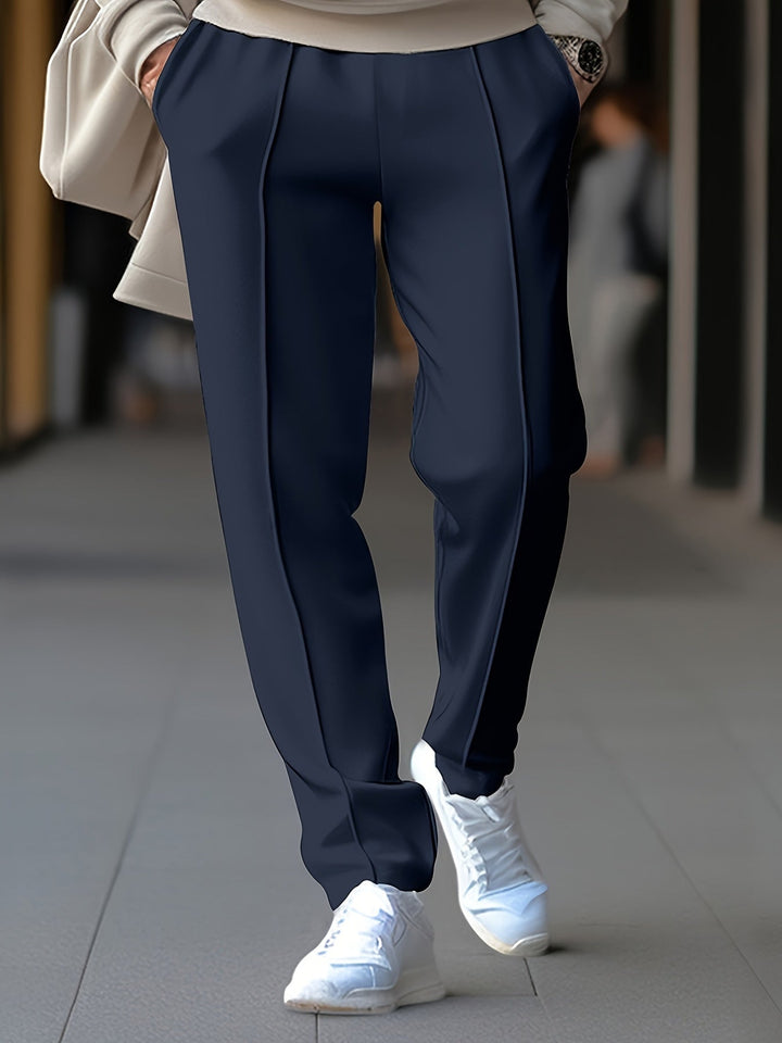 Levoire | Pantalons De Sport Pour Hommes Confortables Avec Cordon Et Poches Bleu profond