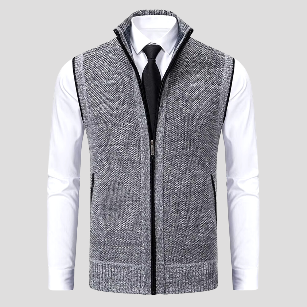 Levoire | Gilet homme intemporel pour toutes les saisons Gris clair
