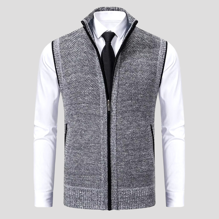 Levoire | Gilet homme intemporel pour toutes les saisons Gris clair