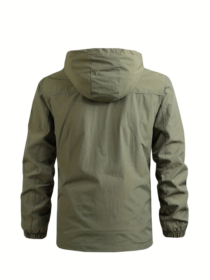 Levoire | Veste De Pluie Pour Hommes Avec Capuche Amovible