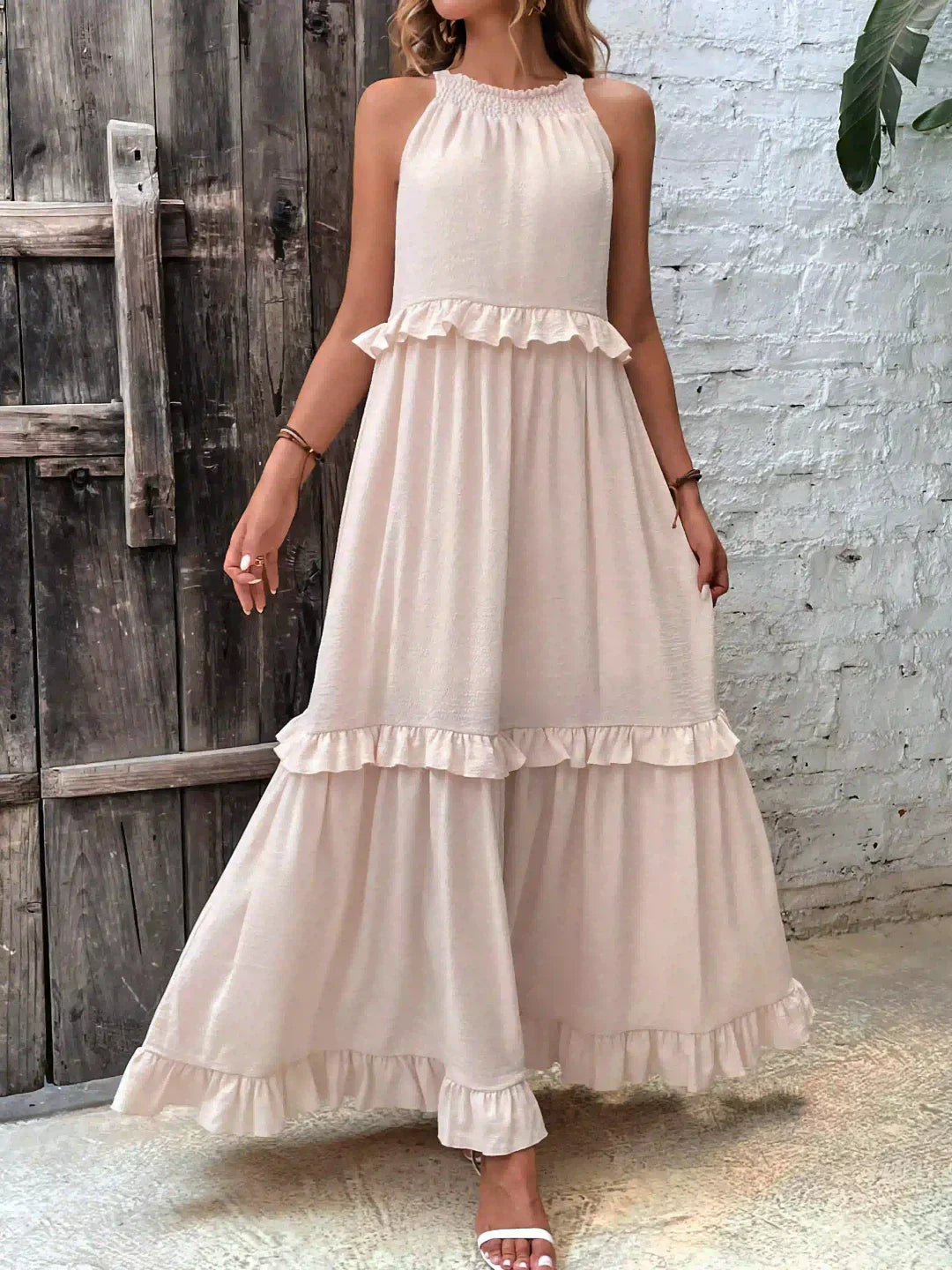 Levoire | Robe D'Été Locker Abricot