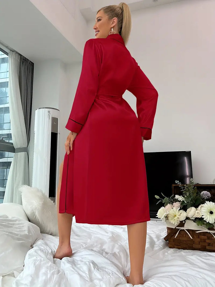Levoire | Robe De Nuit En Satin Élégante Pour Femmes