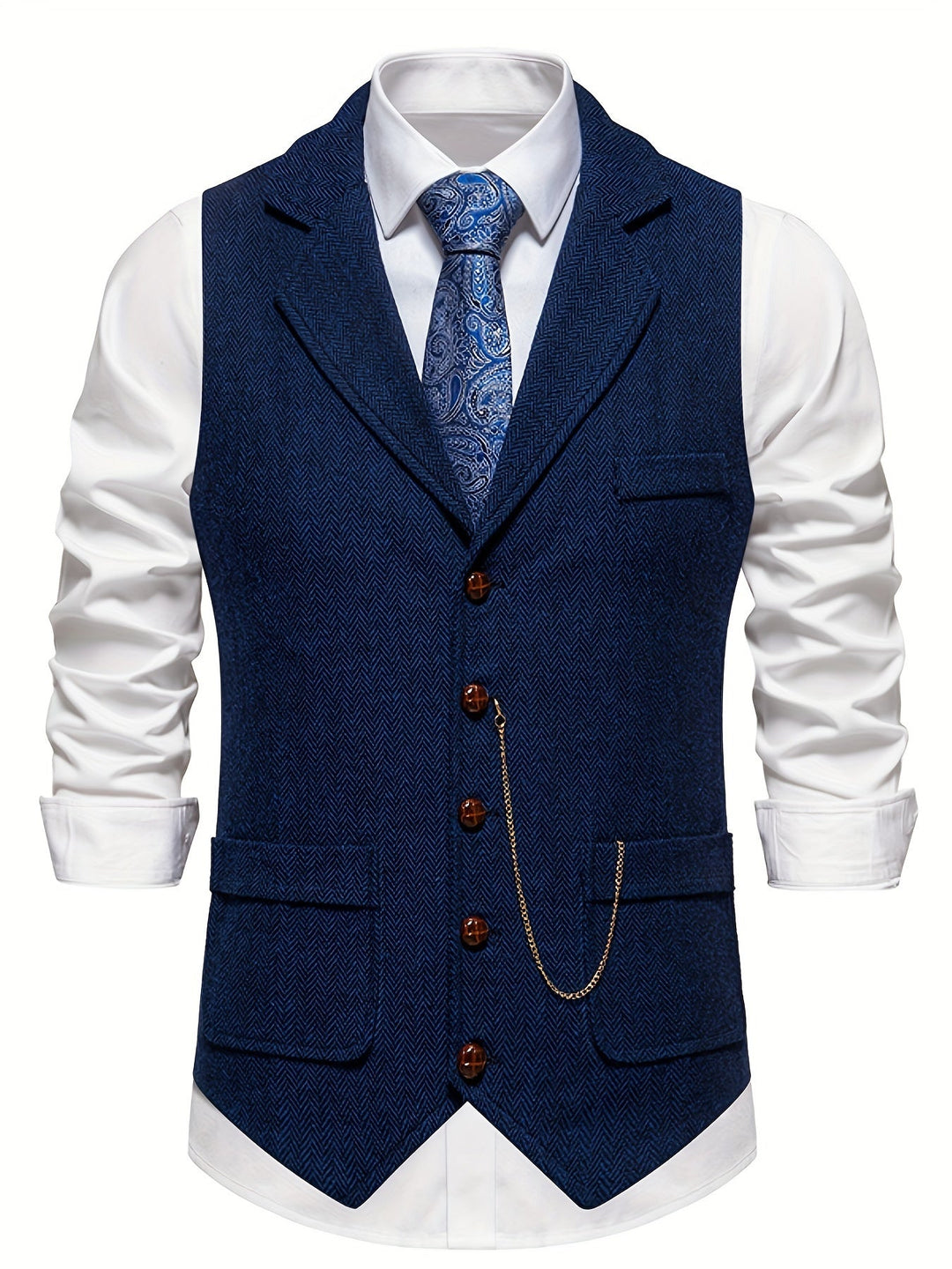 Levoire | Gilet Rétro Avec Motifs Marins Merikulho