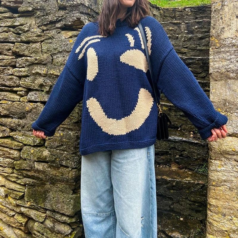Levoire | Confortable Pull Boho D'Automne Merensininen