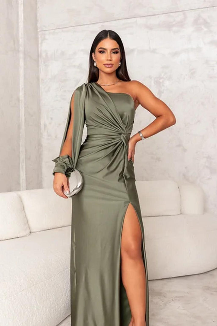 Levoire | Robe De Soirée Satin Pour Femmes