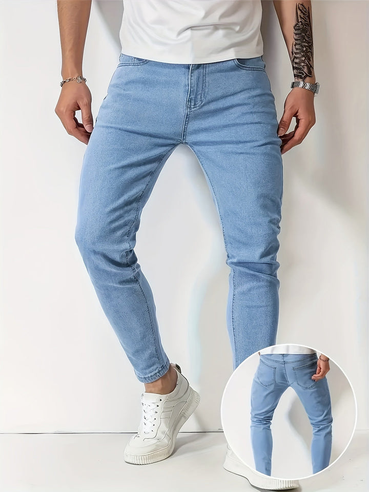 Levoire | Jeans Pour Hommes Slim Fit En Denim Stretch