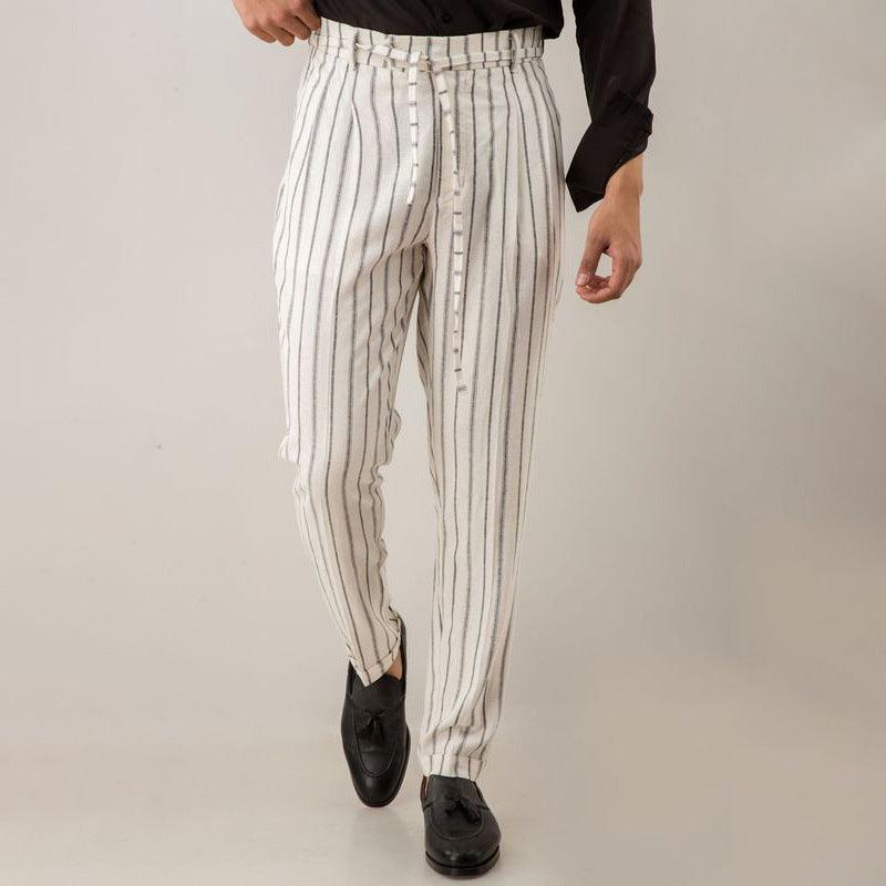 Levoire | Pantalons Décontractés Pour Hommes Blanc