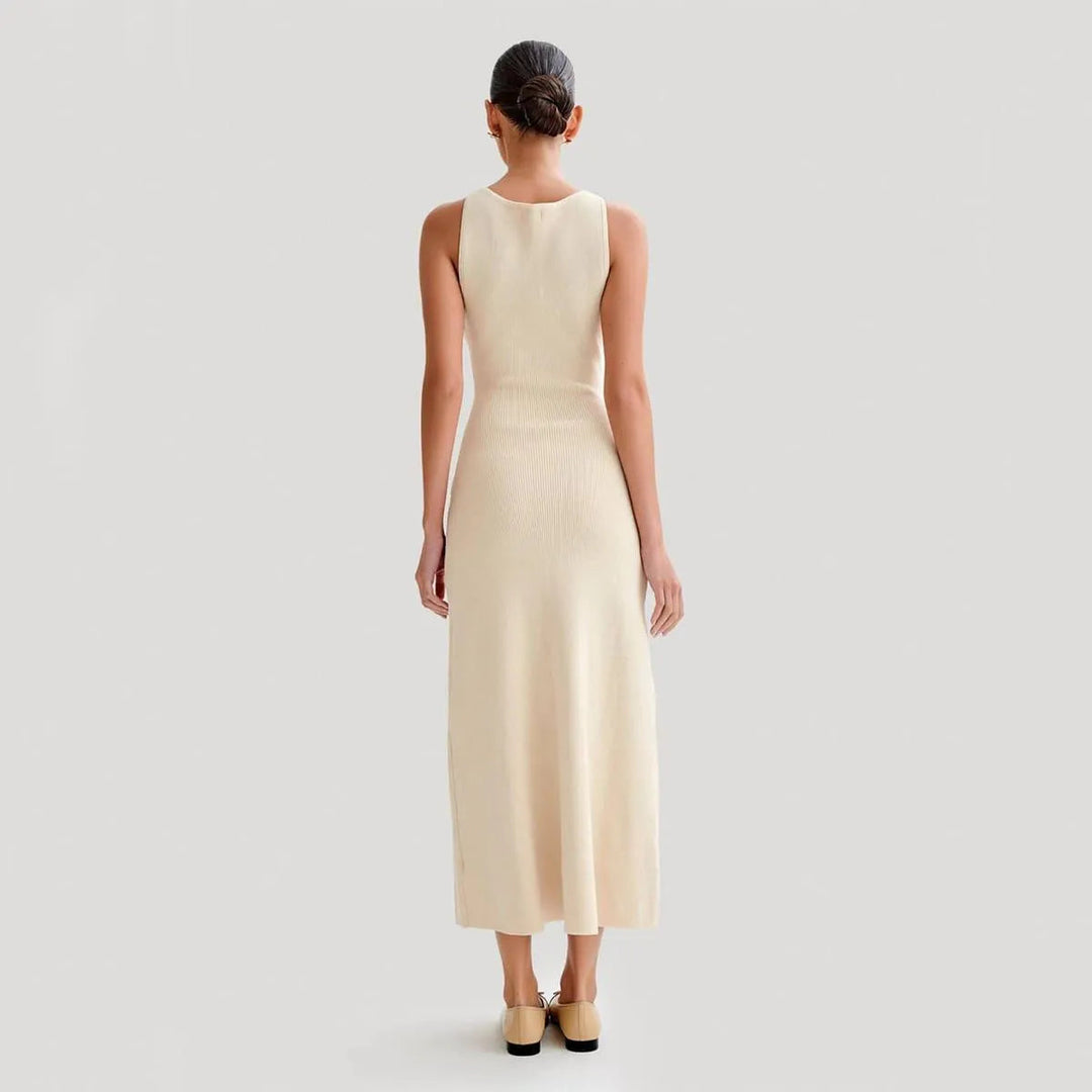 Levoire | Robe tricotée sans manches élégante