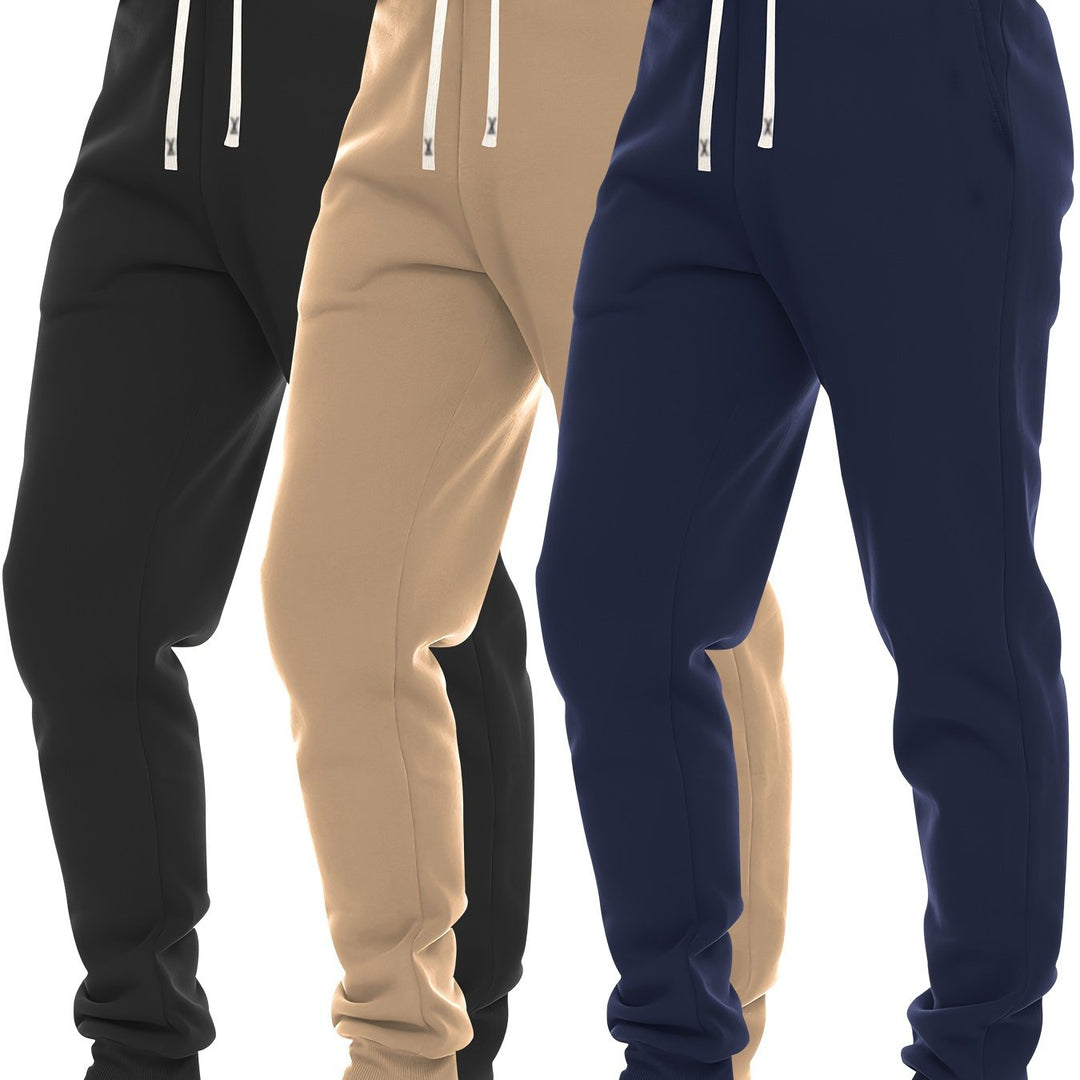 Levoire | Pantalons Regular Fit Sans Mélange Avec Élastique Et Poches