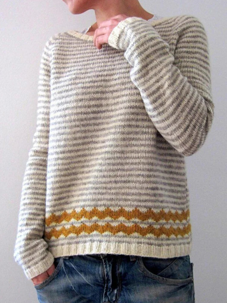 Levoire | tricot vintage raidoité