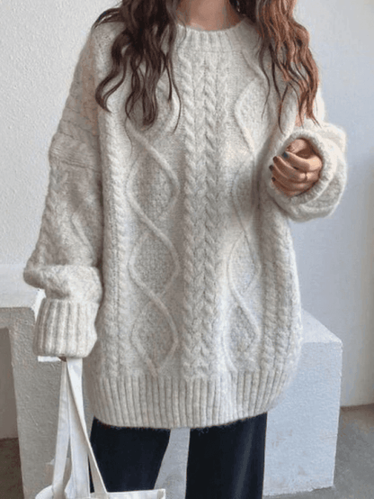 Levoire | Pull En Tricot À Câbles