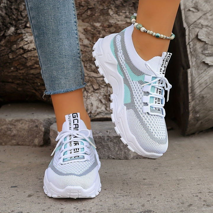 Levoire | Baskets Tricotés Colorblock