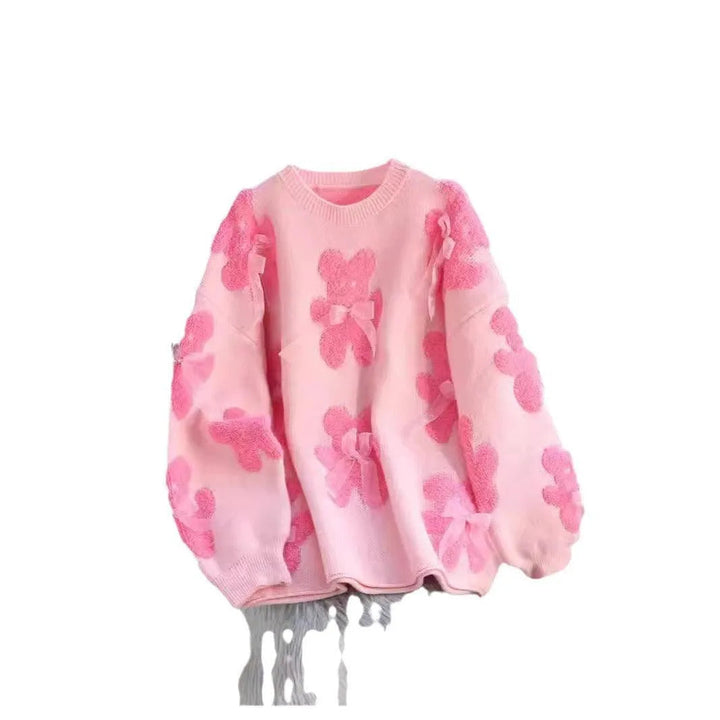 Levoire | Pull femme avec un nœud paresseux