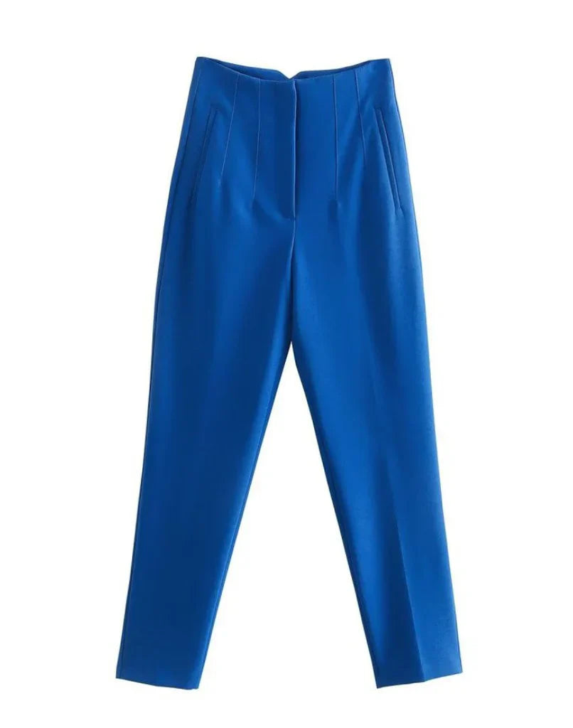 Levoire | Pantalons Sans Coutures Pour Femmes Bleu