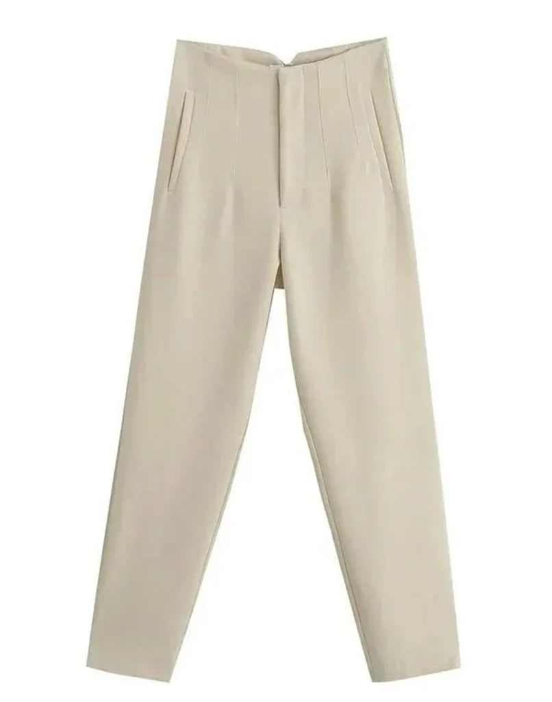 Levoire | Pantalons Sans Coutures Pour Femmes Beige