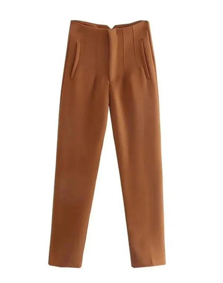 Levoire | Pantalons Sans Coutures Pour Femmes Braun