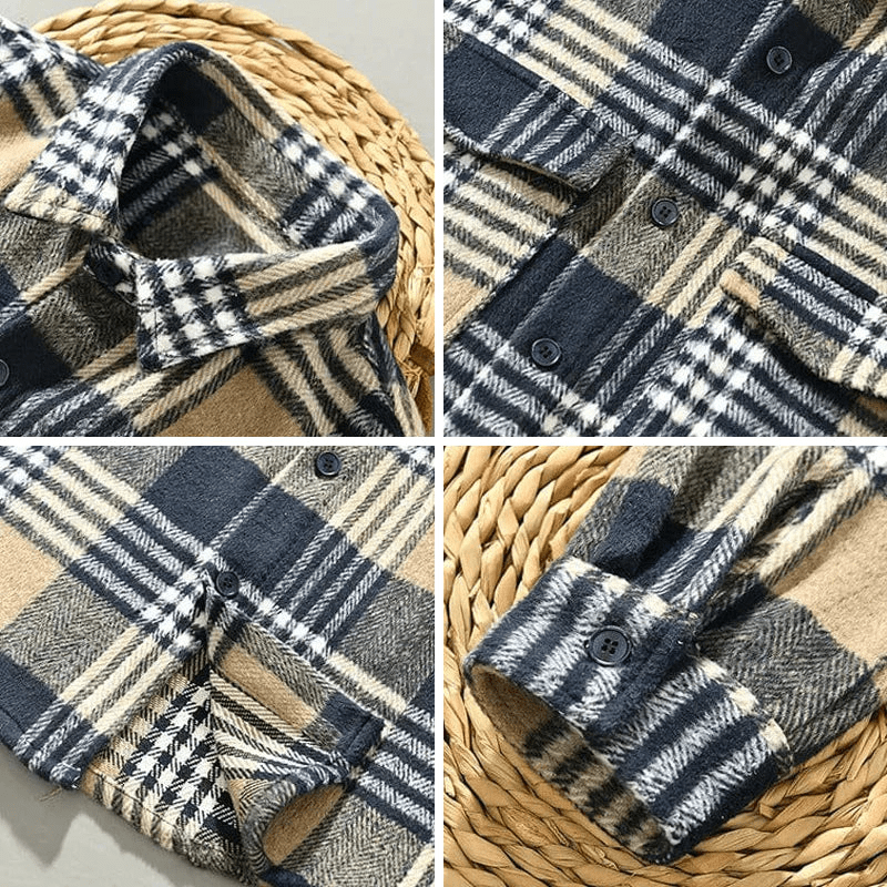 Levoire | Chemise Flanelle Élégante Homme