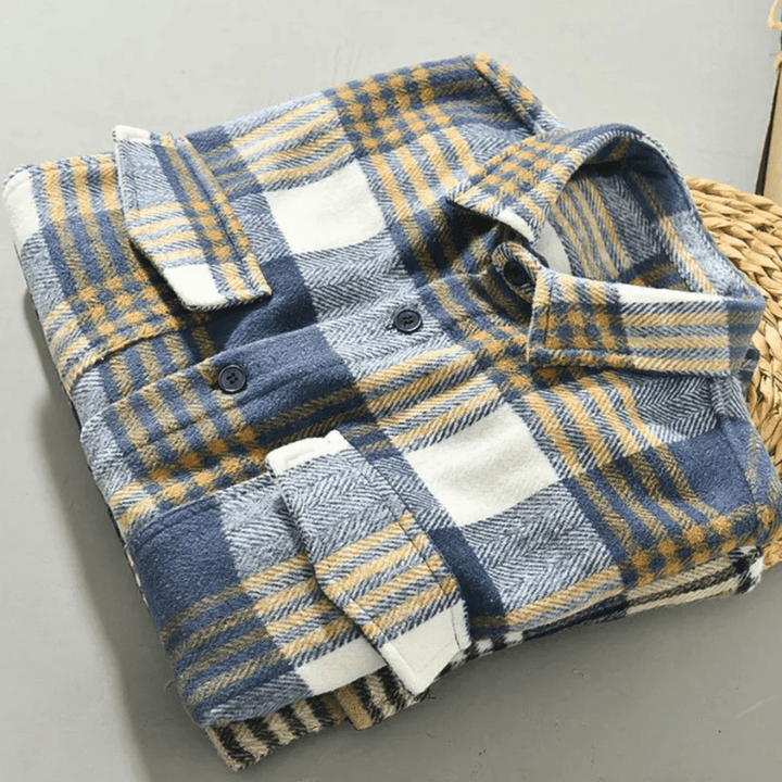 Levoire | Chemise Flanelle Élégante Homme
