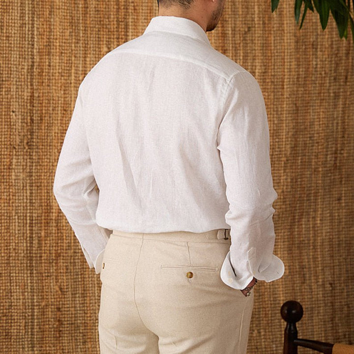 Levoire | Chemise En Lin Décontractée Pour Styles Décontractés