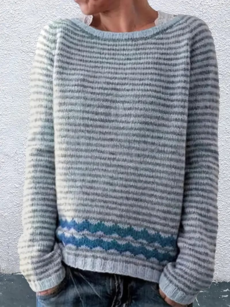 Levoire | Pull d'hiver élégant et stylé Bleu