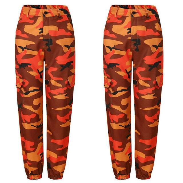 Levoire | Jogger Cargo Pantalon Orange