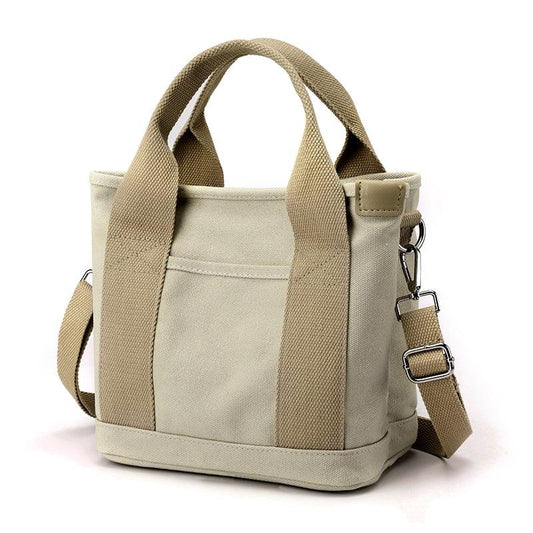 Levoire | Petit sac en tissu à carreaux pour femmes Beige