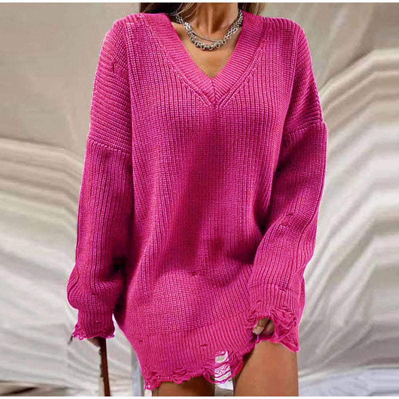 Levoire | Robe Pull Une Robe De Loungewear Confortable Rose