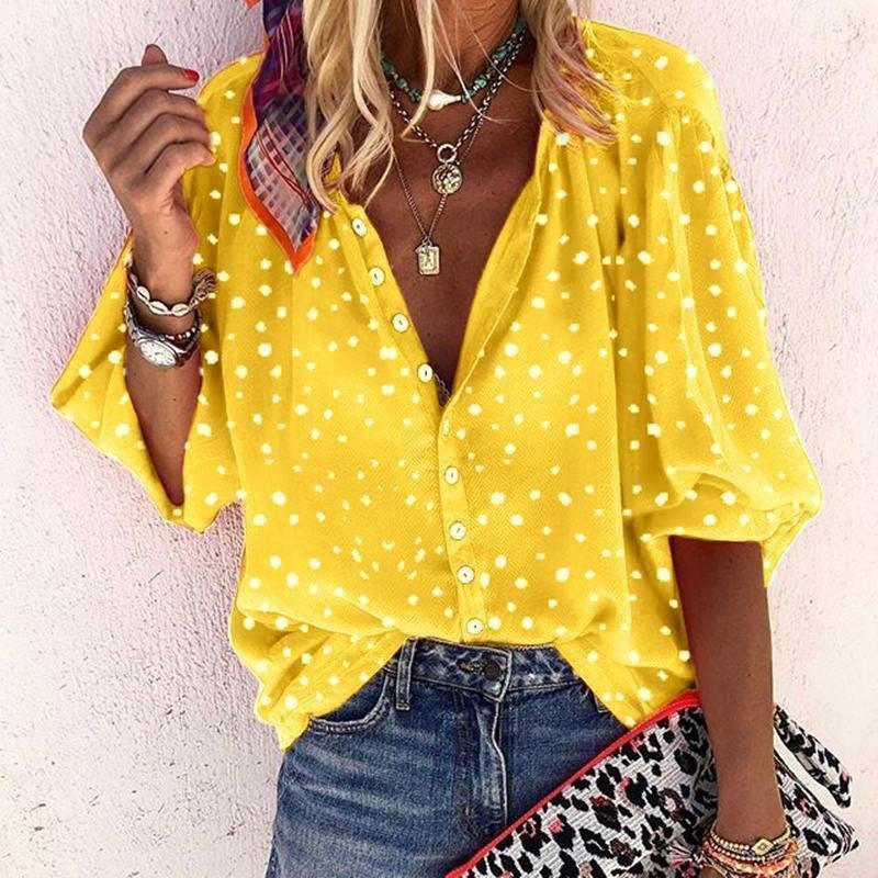 Levoire | Blouse Chic Pour Femmes Jaune