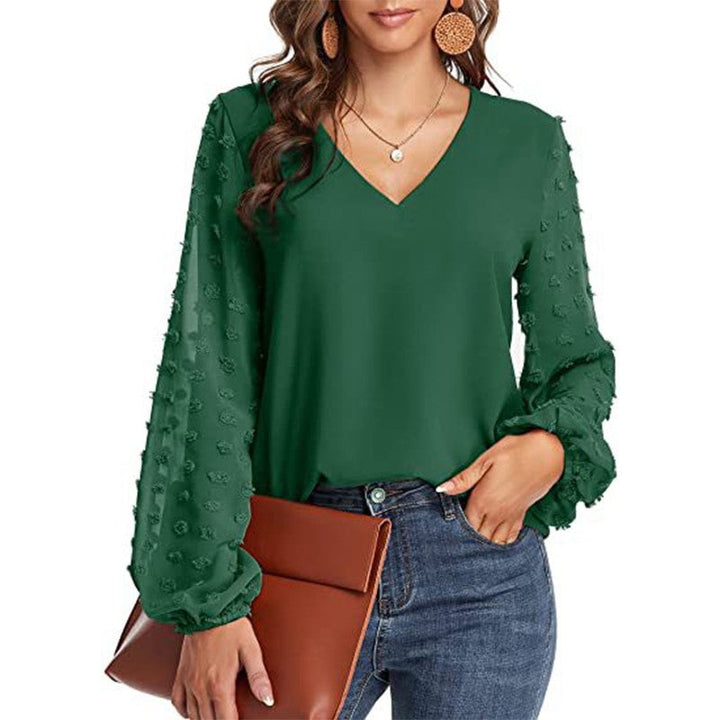 Levoire | Top Avec Décolleté En V Pour Femmes Vert