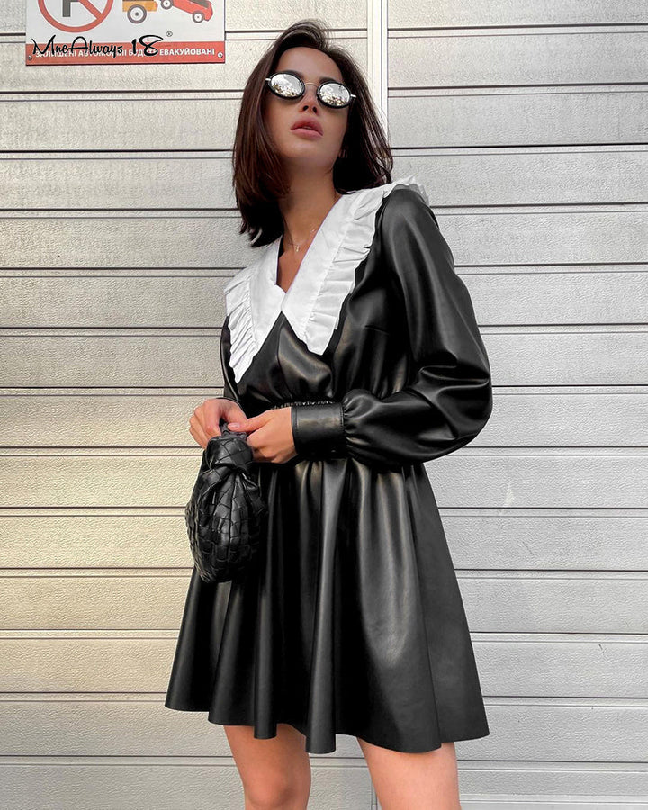 Levoire | Robe En Cuir Une Robe En Cuir Audacieuse Et Unique L