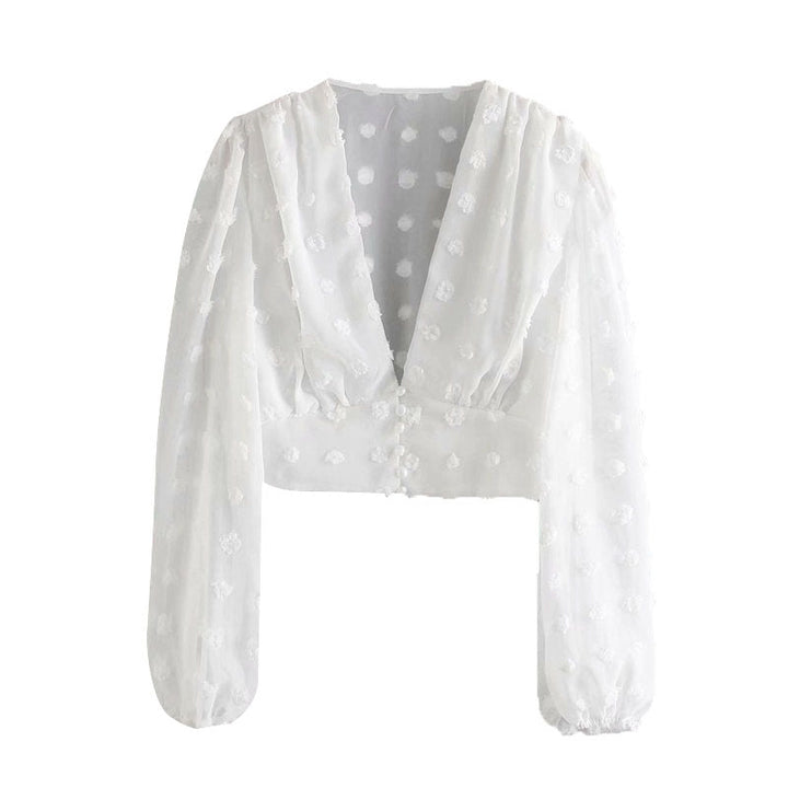 Levoire | Top Légère Un Top D'Été Joyeux Pour Femmes Blanc