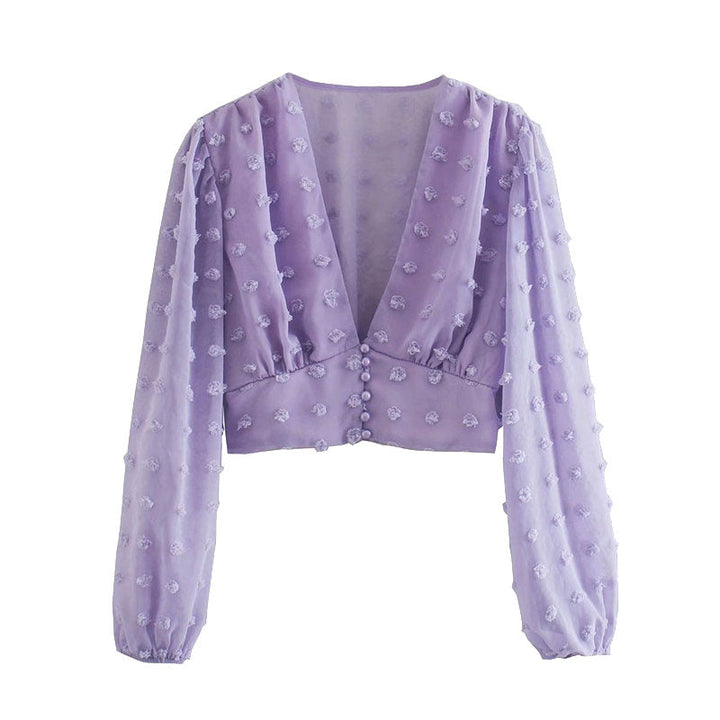 Levoire | Top Légère Un Top D'Été Joyeux Pour Femmes Lilas
