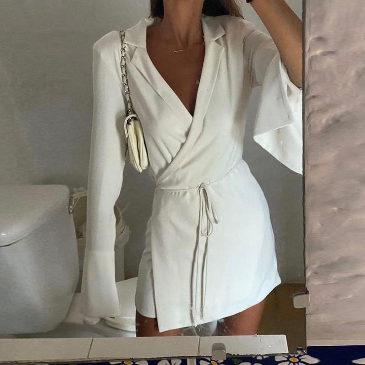 Levoire | Robe Légère Élégante Jours Chauds Blanc