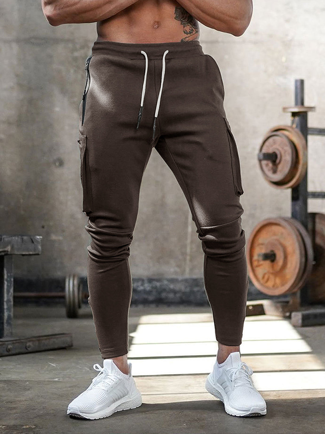 Levoire | Pantalons de sport pour dames Entraînement Braun (50% de rabais)