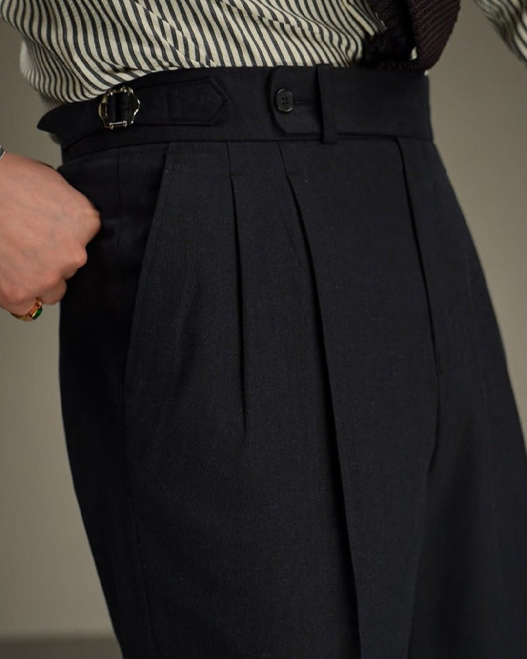 Levoire | Pantalon Karmesin Lin