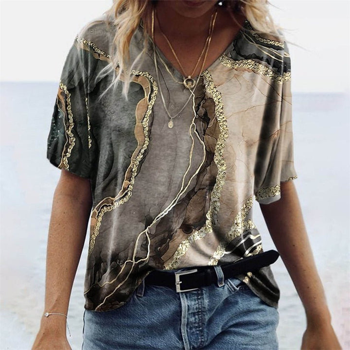Levoire | T-Shirt Boho Élégant Pour Femmes Soucieuses De La Mode Autiomaa