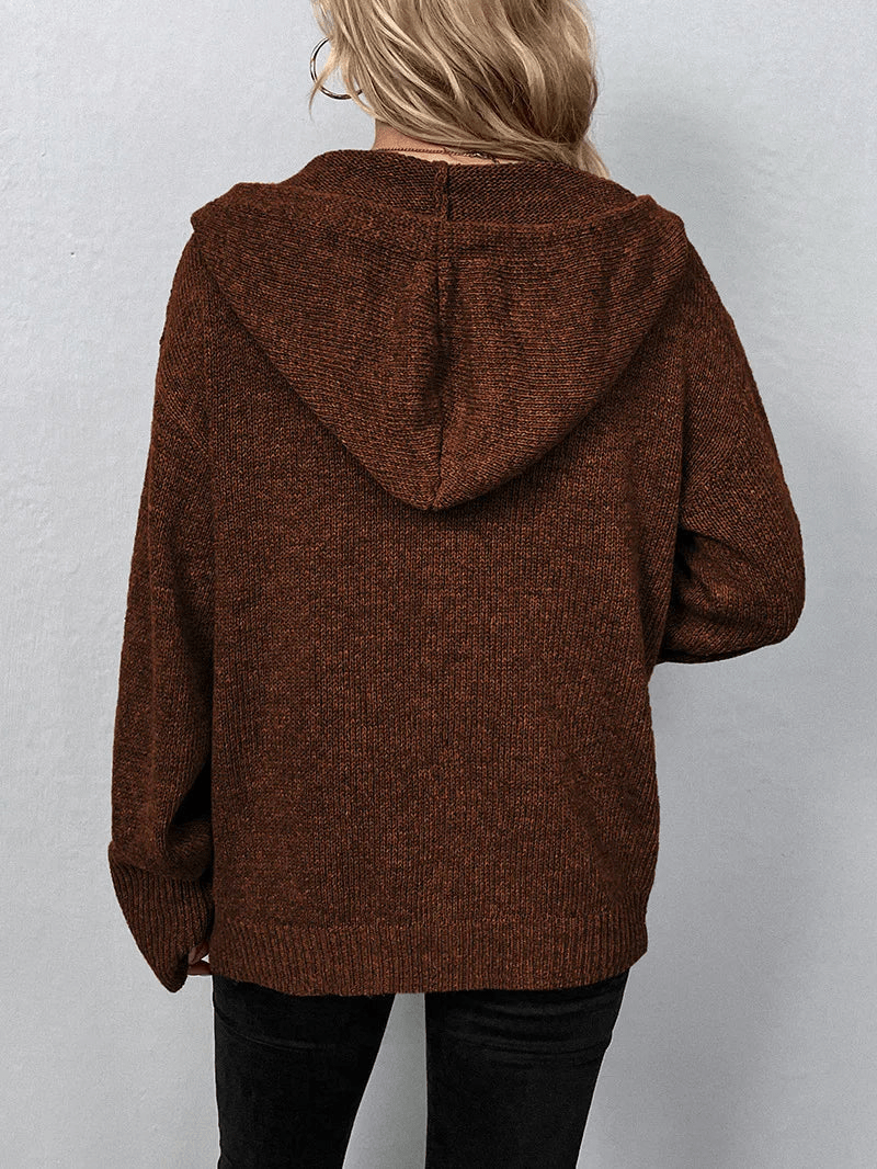 Levoire | Veste Tricot Femme Rétro Boutons Confort Classique