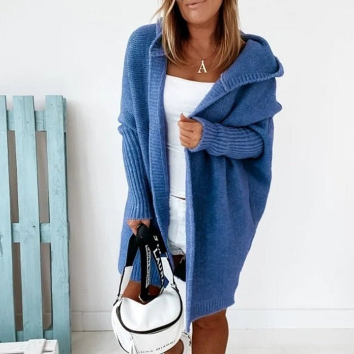 Levoire | Veste Longue Élégante Pour Les Jours Froids Bleu