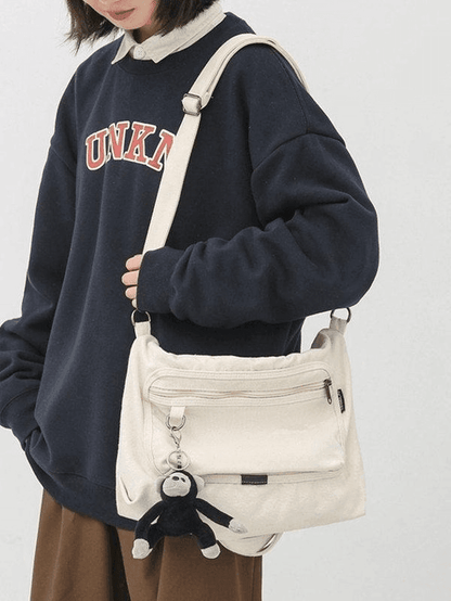 Levoire | Porte-Clés Cartoon Sac À Bandoulière Vintage Beige Taille unique