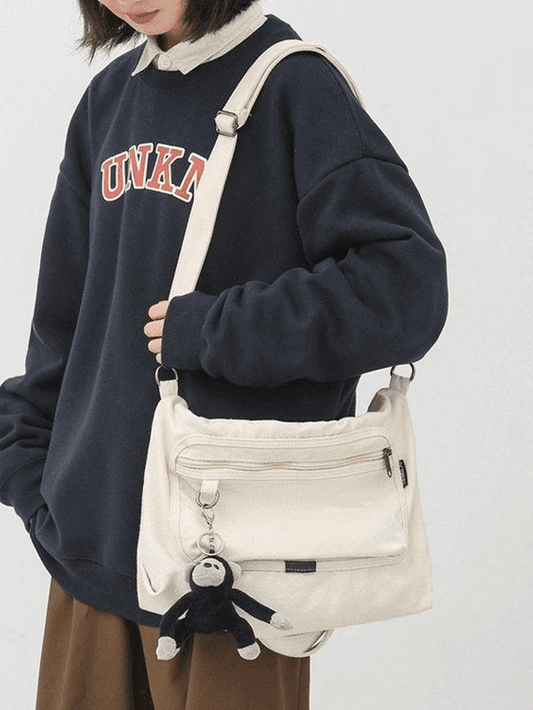 Levoire | Porte-Clés Cartoon Sac À Bandoulière Vintage Beige Taille unique