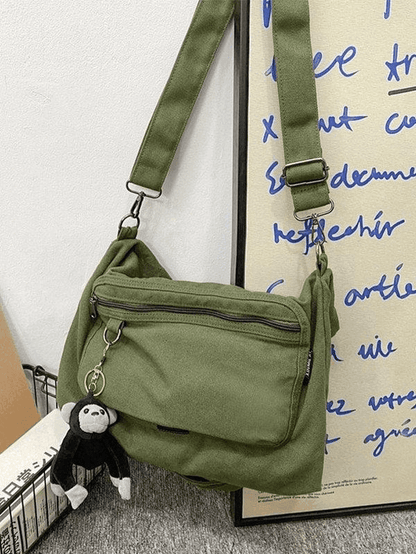 Levoire | Porte-Clés Cartoon Sac À Bandoulière Vintage Vert Taille unique